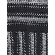 Black Fleece Wool Coat