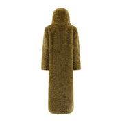 CURLY FAUX FUR Coat