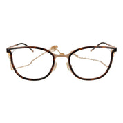 Gold Women Glasses Frame