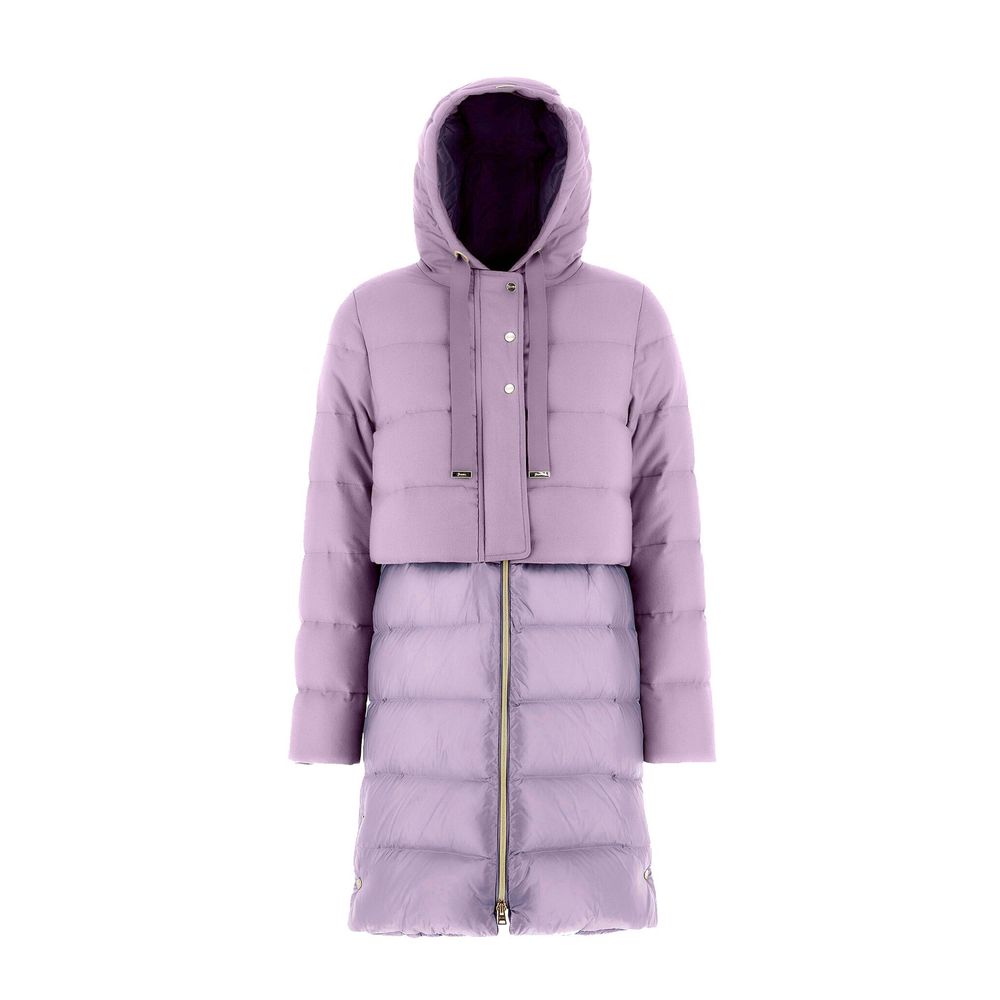 Purple Cashmere Coat