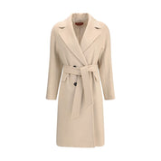 Beige Cashmere Coat