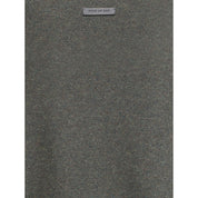 Black Fleece Wool Sweatshirt