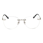 Silver Men Glasses Frame