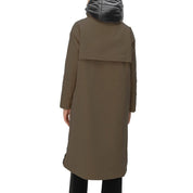 Fur Lining Midi Parka Coat