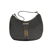 Laura Biagiotti Black Polyester Shoulder Bag