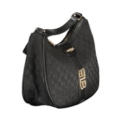 Laura Biagiotti Black Polyester Shoulder Bag