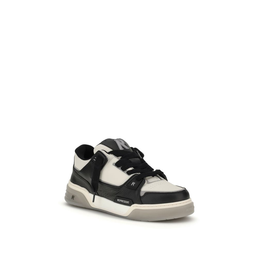 Multicolor Calf Leather Bos Taurus Chunky Sneakers