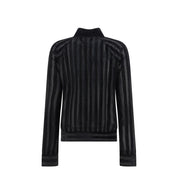 High-Neck Logo Sweater