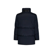 Blue Polyester Coat