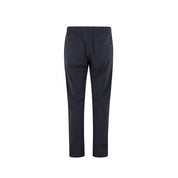 Blue Wool Casual Pants