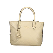 Laura Biagiotti Beige PVC Handbag