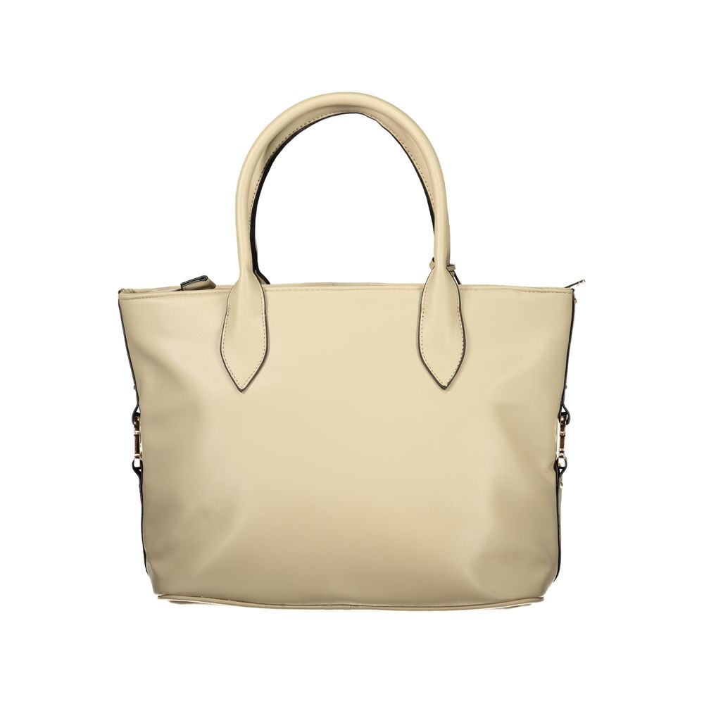 Laura Biagiotti Beige PVC Handbag