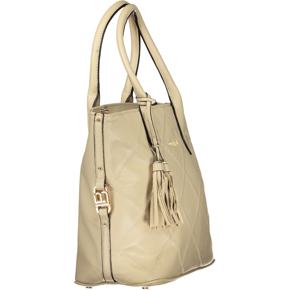 Laura Biagiotti Beige PVC Handbag