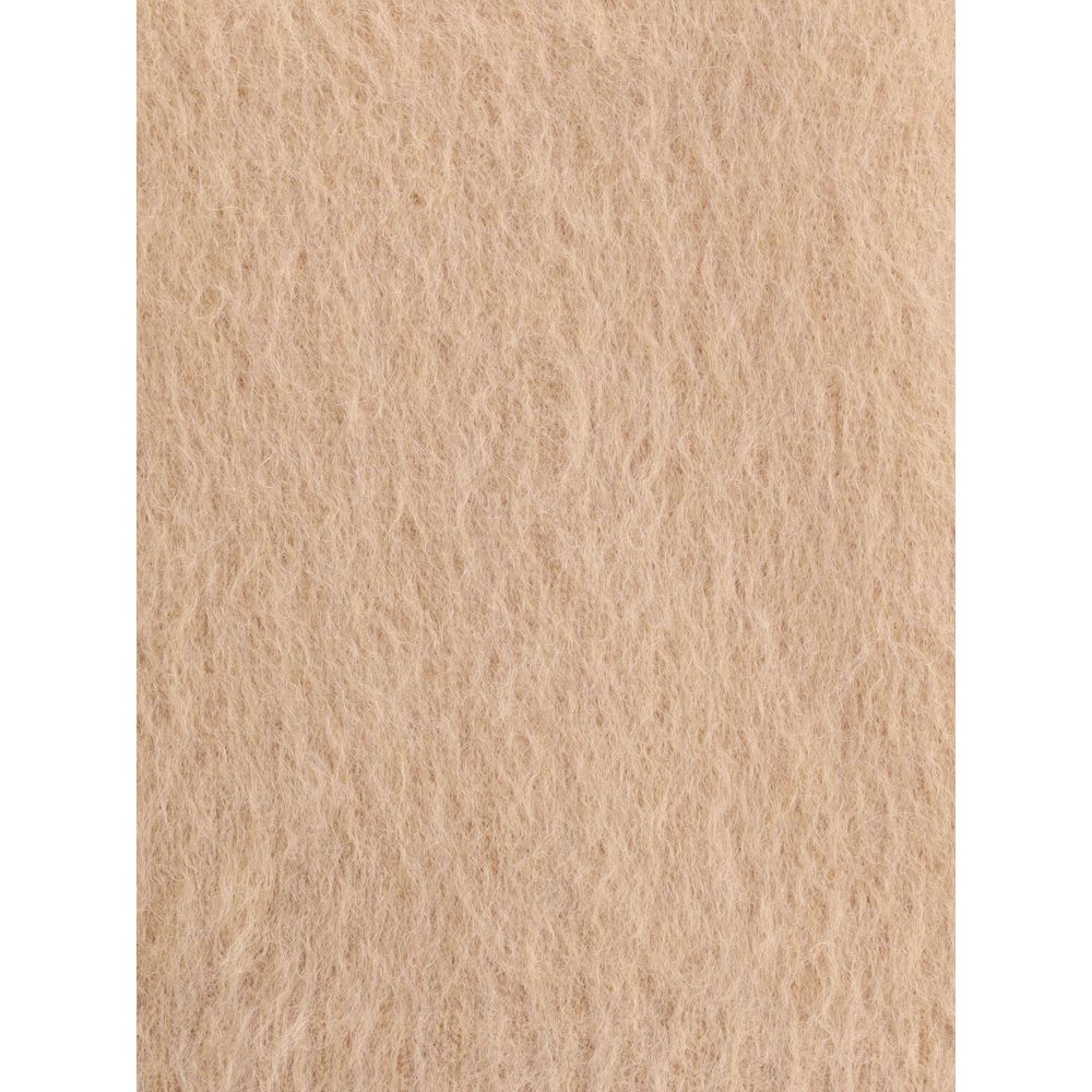 Brown Polyamide Turtleneck