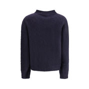 Blue Polyamide Sweatshirt