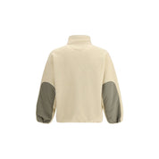 Cream Polyester Shell Jacket