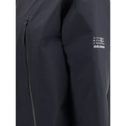 Svart Parka i Polyester