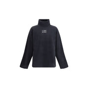 Black Polyester Sweatshirt