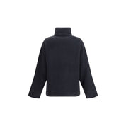 Black Polyester Sweatshirt