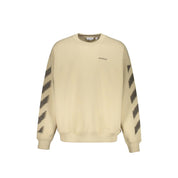Beige Cotton Sweatshirt
