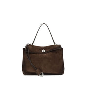 Brown Calf Leather Bos Taurus Shoulder Bag