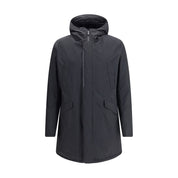 Black Polyester Parka