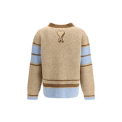 Beige Wool Cardigan