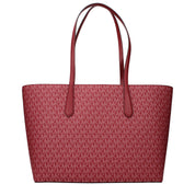 Michael Kors Red Fabric Shoulder Bag with Logo