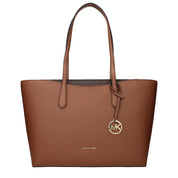 Michael Kors Brown Leather Shoulder Bags