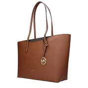Michael Kors Brown Leather Shoulder Bags