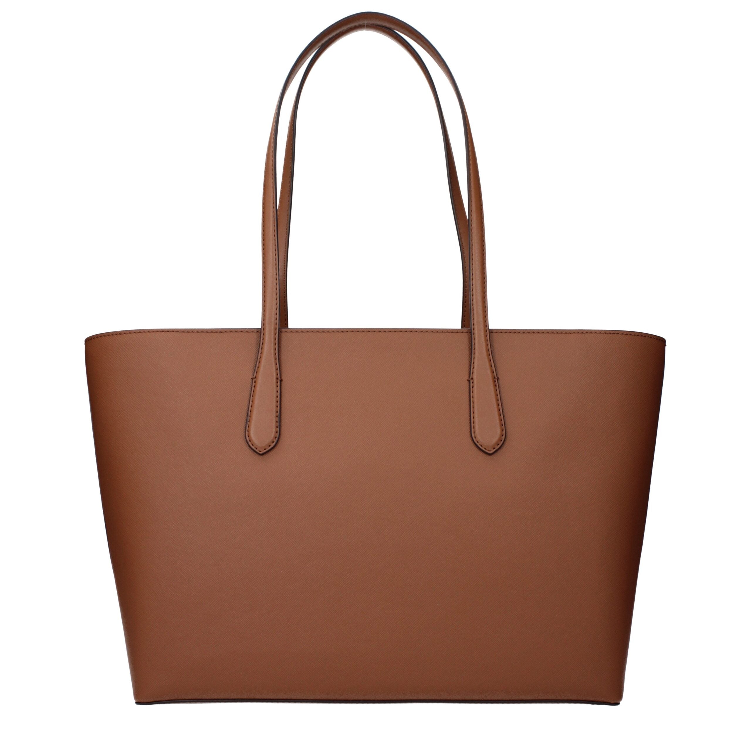 Michael Kors Brown Leather Shoulder Bags