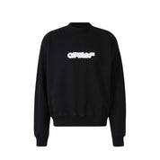 Black Cotton Sweatshirt