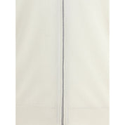 White Cashmere Cardigan