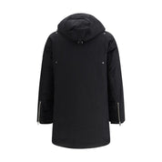 Black Cotton Parka