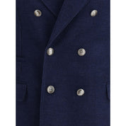 Blue Wool Coat