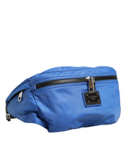 Dolce & Gabbana Blue Nylon Fanny Pack