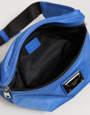 Dolce & Gabbana Blue Nylon Fanny Pack