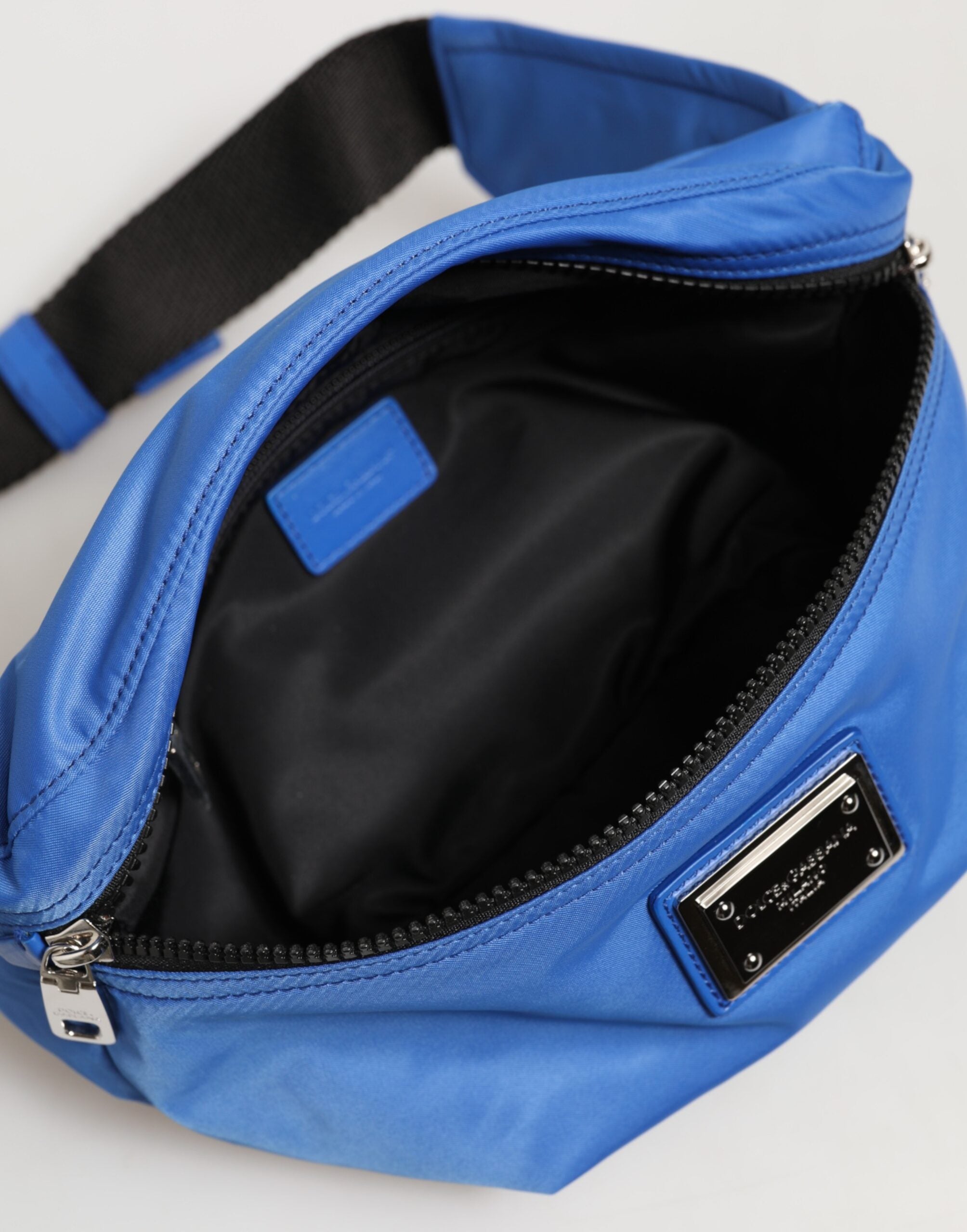 Dolce & Gabbana Blue Nylon Fanny Pack