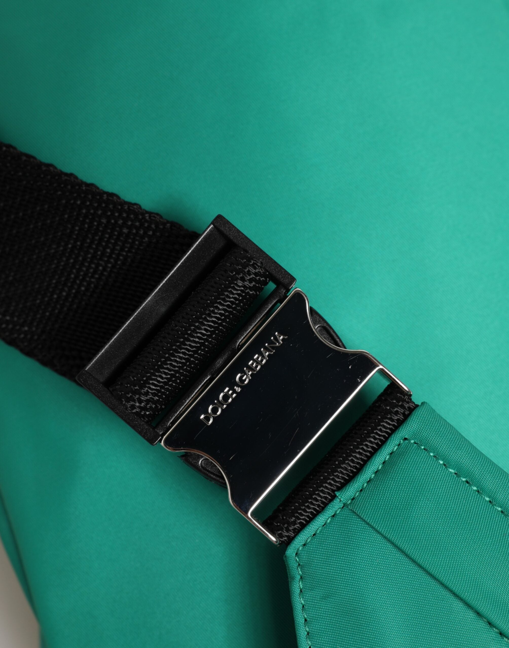 Dolce & Gabbana Green Nylon Fanny Pack