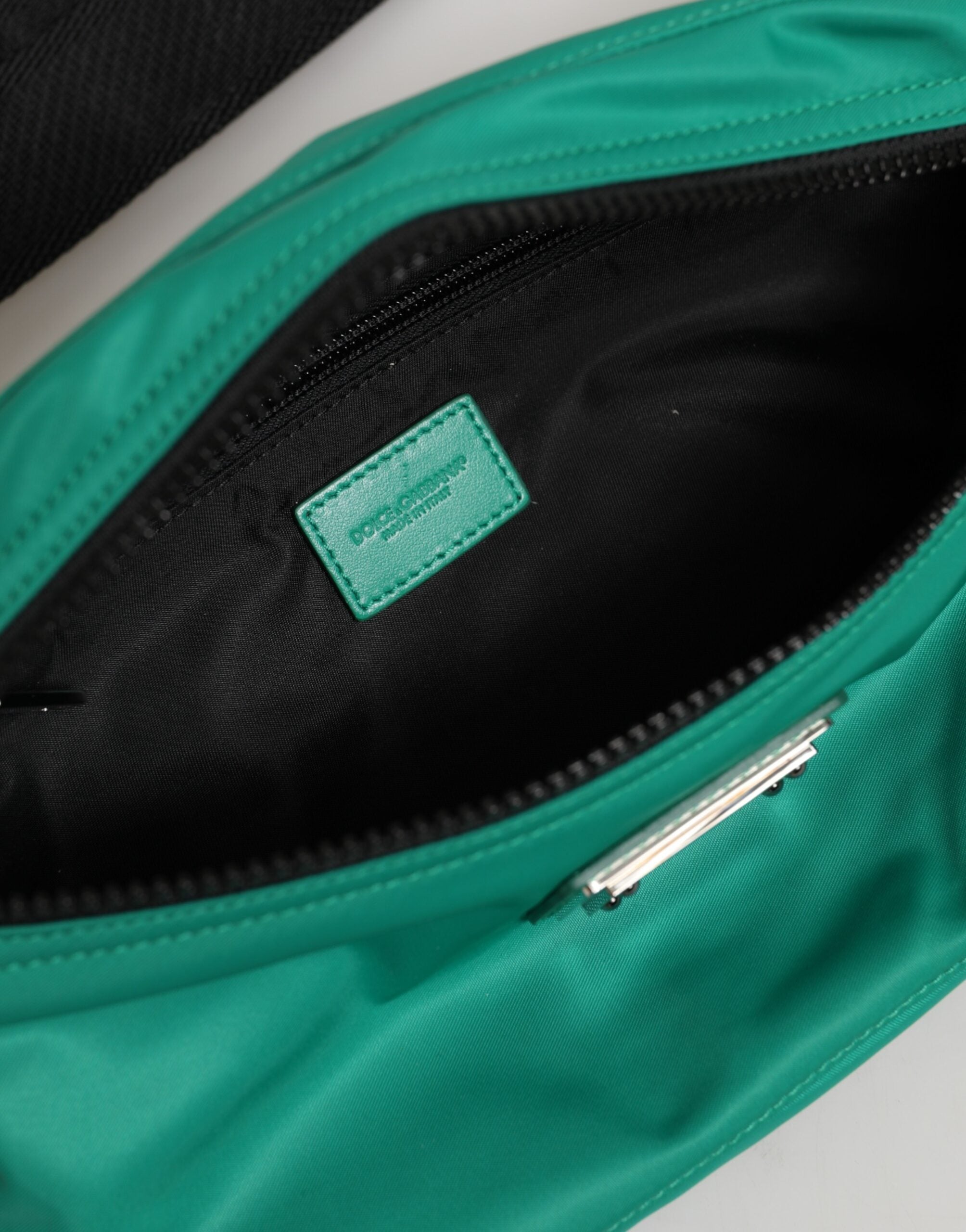 Dolce & Gabbana Green Nylon Fanny Pack