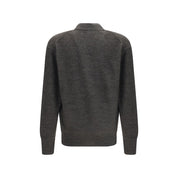 Brown Marabou Cardigan