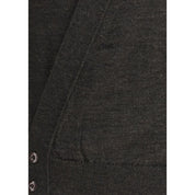 Brown Marabou Cardigan