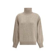 Beige Cashmere Cashmere Sweater