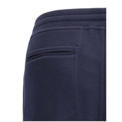 Blue Cashmere Casual Pants