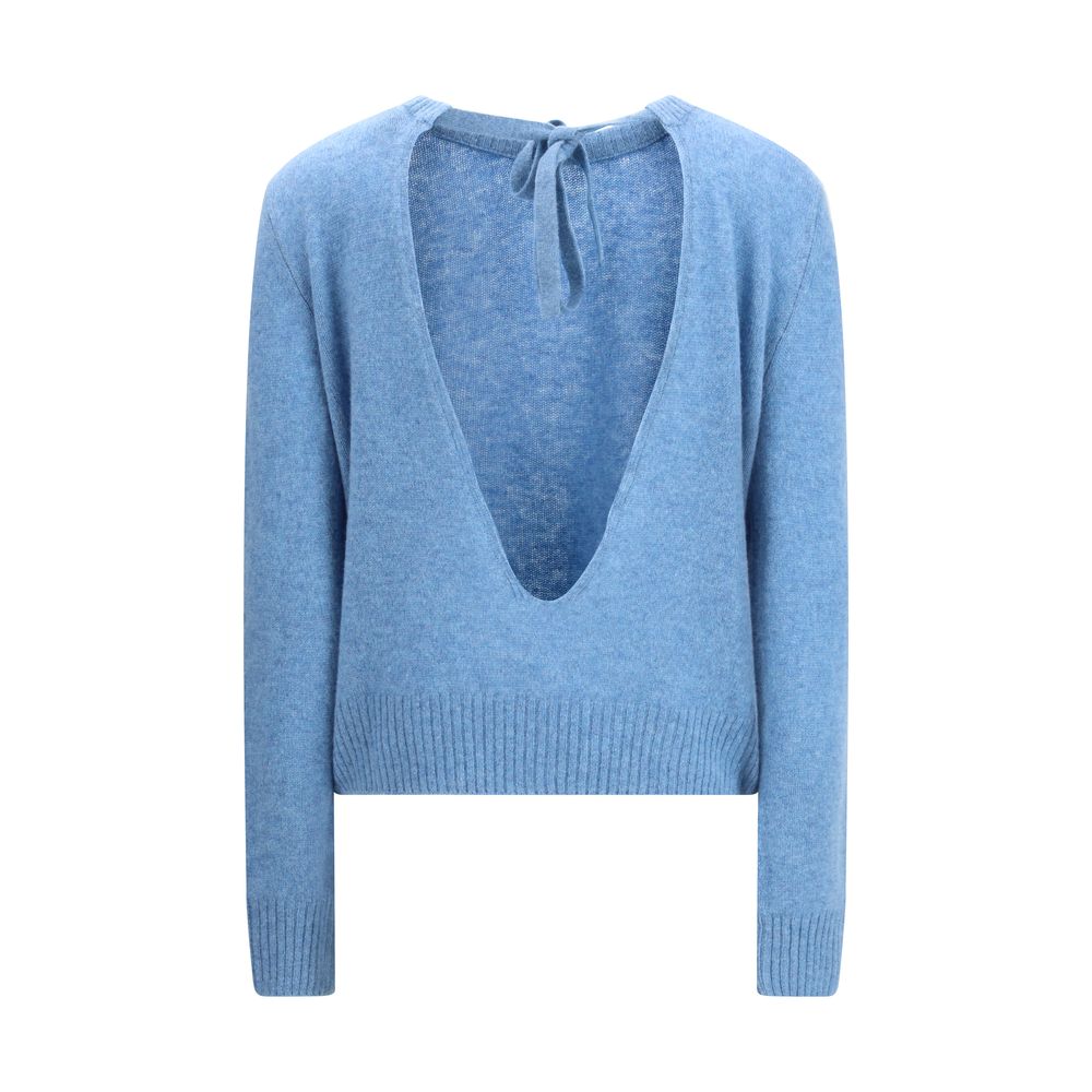 Light Blue Cashmere Sweatshirt