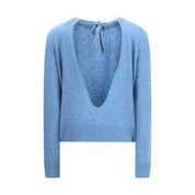 Light Blue Cashmere Sweatshirt