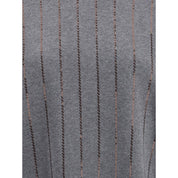 Gray Cotton Sweatshirt