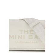 Vit Bos Taurus axelväska i kalvskinn