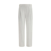 White Cotton Dress Pants