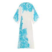 White Viscose Casual Dress
